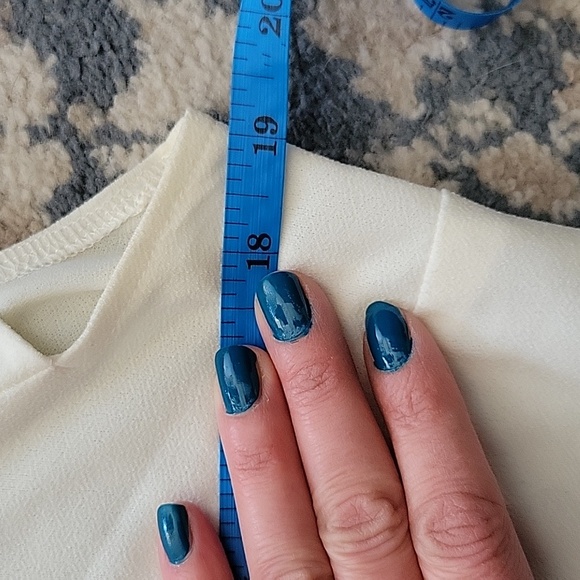 DEX Ivory Blouse S - Picture 7 of 8